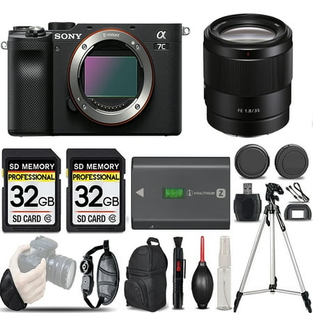 Sony a7C Camera (Black) Camera +35mm Lens -LOADED KIT