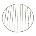 thumbnail image 2 of 2x NUEVO Parrilla forma forma material acero inoxidable de repuesto picnic - Plata, 28 cm Gloria Rejilla de cocina de acero inoxidable, 2 of 8