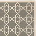 thumbnail image 5 of Safavieh Courtyard Navy Indoor Outdoor Rug - Round 6'7", 5 of 5