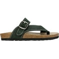 thumbnail image 2 of White Mountain Womens Carly Buckle Leather Flats, 2 of 7