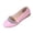 Pink, variant on Womens Bling Rhinestone Pointed Flat Shoes Comfort Slip On Low Heel Wedding Dress Shoes Ballet Flat Shoe