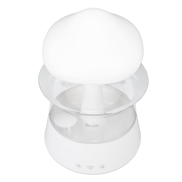 Humidificador Por Goteo De Agua, Humidificador De Nube De Lluvia, Atomización Fina, Panel De Control Impermeable De 300 Ml Para Sala De Estar