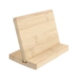 thumbnail image 4 of 1 Set Blank Bamboo Plate with Base Payment Standing Custom Payment Board, 4 of 8