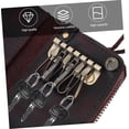 thumbnail image 3 of YISITIAN 1pc Key Case Storage Bag Driving Licence Bag Multifunctional Bag Driving Licence Pouch Genuine Leather CJ919-13708, 3 of 9
