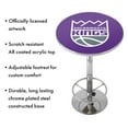 thumbnail image 4 of Sacramento Kings Logo Bar Table with Adjustable Footrest and Acrylic Top, 4 of 5