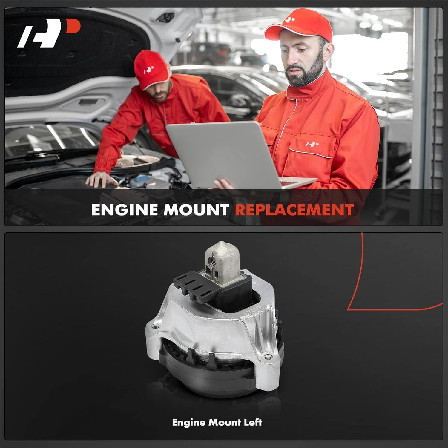 A-Premium Left Engine Motor Mount Compatible with BMW G30 Series 530i 2017 2018 2019