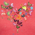 thumbnail image 3 of CafePress - Heart Of Butterflies Women's Deluxe T Shirt - Womens Tri-blend T-Shirt, 3 of 4
