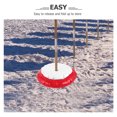 thumbnail image 3 of BESTYASH Sac de Poids de Base pour Parasol de Plage 2 Pcs pour Résistance au Vent 28x0.3937 Pouces 5cm Style Simple, 3 of 8