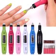 thumbnail image 4 of Minnieouse 1 Juego de taladro eléctrico para manicura, Kit de brocas para uñas, removedor de esmalte de Gel de pedicura profesional, herramienta Cuidado de uñas Verde Minnieouse MJ12940-04B, 4 of 6