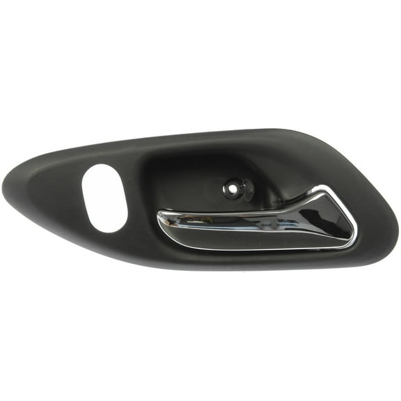 Dorman 81456 Front Passenger Side Interior Door Handle for Specific Honda Models, Chrome Lever; Gray Housing