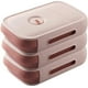thumbnail image 1 of Fiudx Caja para Guardar Huevos, Cajón con Ruedas de 34 Compartimentos, Diseño Transparente para Mantener La Frescura, Material Pp Ecológico y Seguro, Organización En El Refrigerador, Fácil de Limpiar, 1 of 2