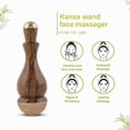 thumbnail image 4 of Massager HEALTHANDWEALTH Masajeador facial y de pies Kansa Wand, 4 of 5