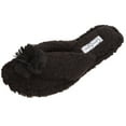 thumbnail image 4 of Jessica Simpson Women's Fluffy Memory Foam Thong Slide on Slipper Sandal, 4 of 9