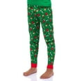 thumbnail image 3 of Peanuts Pajamas Boy's Snoopy Wake Me When It's Christmas Tight Fit Long Sleeve Shirt and Pant Set, 3 of 6