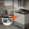 thumbnail image 2 of White Westinghouse  Lavadora doble tina  19 kg  WWXCTT301408QBK Gabinete en polipropileno  4 niveles de agua  4 perillas de control  Bajo consumo de energía  Ahorro de agua, 2 of 9