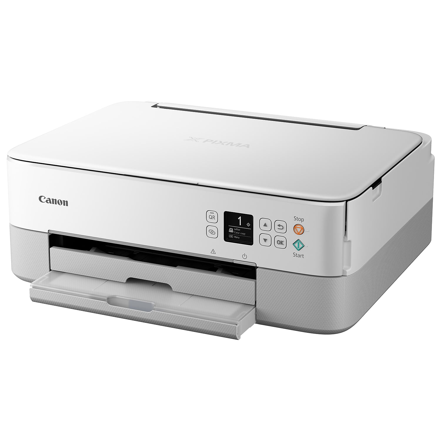 Canon PIXMA TS6420a White Wireless Inkjet All-In-One Printer, 3-in