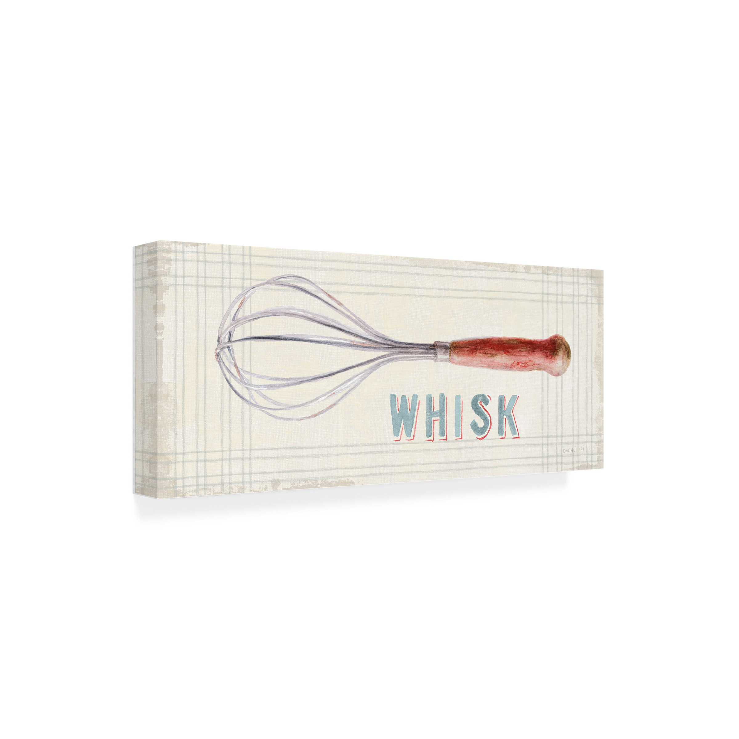 Danhui Nai 'Floursack Kitchen Sign IV' Canvas Art