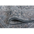 thumbnail image 6 of Madison Traditional 5' x 7' Oval Gray and Cream Polypropylene Indoor Area Rug, 6 of 9