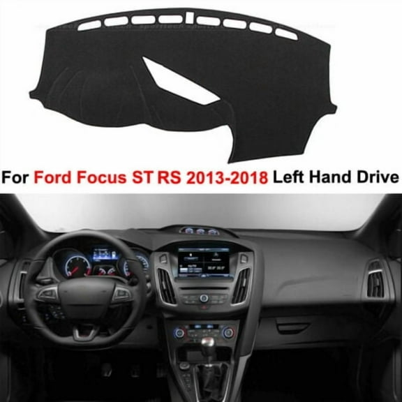 Car Dashboard Dash Mat Dash Cover Anti-Sun for Ford Focus ST RS 2012-2018
