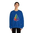 thumbnail image 4 of Christmas Pride: Rainbow Fir-tree Sweatshirt - Crewneck Sweatshirt, 4 of 4