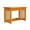 Honey, variant on Discovery World Furniture - Desk Hutch with Chair, Office Desk and Chair, Honey