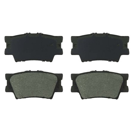 Gridiron Brakes Ceramic Rear Brake Pad Set Driver and Passenger Side