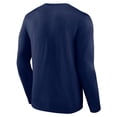 thumbnail image 3 of Men's Navy Washington Capitals Primary Logo Team Long Sleeve T-Shirt, 3 of 3