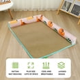 thumbnail image 6 of Rattan Pet Cooling Mat Sleeping Bed Fittings Washable 3D Kennel Comfort Waterproof Durable Pad Summer Mattress Cushion for Cats - M(19.7"x15.75"x1.1"), 6 of 7