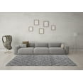thumbnail image 3 of Ahgly Company Indoor Rectangle Abstract Gray Modern Area Rugs, 2' x 4', 3 of 4