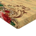 thumbnail image 2 of Ambesonne Vintage Fitted Sheet, Romantic Country Roses, Twin Size, Sand Brown Pale Pink, 2 of 3