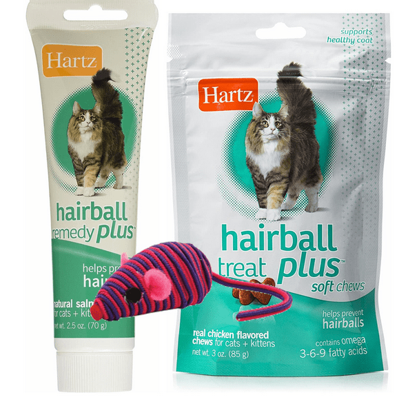 Hartz Hairball Remedy Plus Bundle Size:Treats and Paste