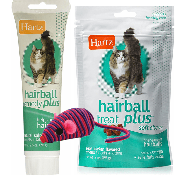 Hartz Hairball Remedy Plus Bundle SizeTreats and Paste