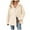Beige, variant on Bmisegm Women's Corduroy Shirt Long Sleeve Button Down Shacket Jacket Casual Oversized Top Coat Jackets for Women Black XXL