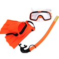 thumbnail image 1 of Kids Snorkel Set Unisex Professional Snorkel Mask with Dry Snorkel Swim Fin, 1 of 5