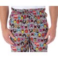 thumbnail image 2 of Marvel Men's Vintage Comic Character Faces Adult Sleep Lounge Pajama Pants, 2 of 6