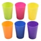 thumbnail image 1 of Vasos de plástico de colores, irrompibles, reutilizables y apilables., 1 of 6