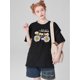 thumbnail image 1 of Flower Graphic Round Neck Sports Top, Short Sleeves Running T-shirt Top, Women's Activewear graphicFCamisetas para mujer, lindas camisetas con estampado gráfico, de manga corta, estilo casual, para ve, 1 of 7