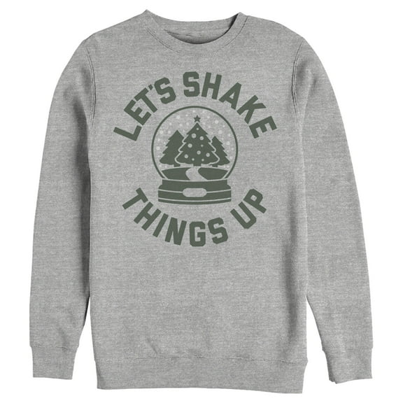 Men's Lost Gods Let's Shake Things Up Sweatshirt Athletic Heather 2X Large
