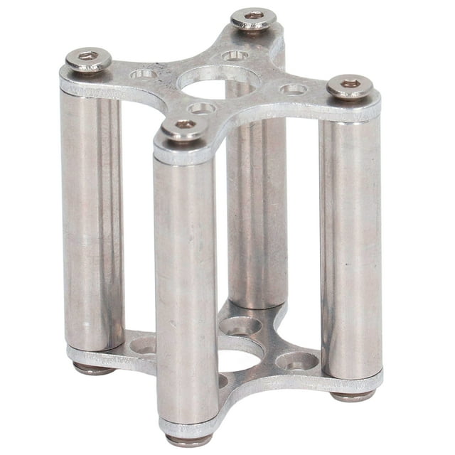 Soporte cruzado para motor sin escobillas, aleación de aluminio tipo X, soporte cruzado fijo para montaje de motor para reemplazo, plateado