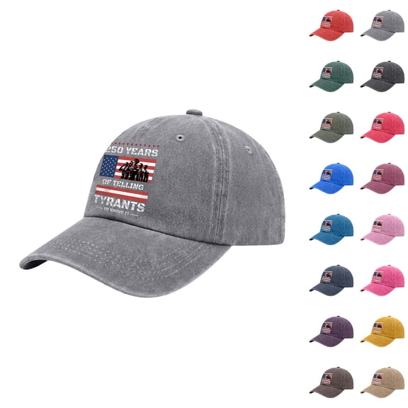 Helii Printed Baseball Cap Adjustable Sun Hat Casual Trucker Hat for Men Women
