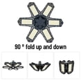 thumbnail image 3 of Yeacher 4-Pack LED Garage Lights-Mini Ceiling Lights with 6 Adjustable Panels Deformable Fan Lamp Celling, 3 of 7