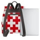 thumbnail image 3 of Disketp Red Cross 1 Mochila de Cuero para Mujer, Bolso de Espalda Antirrobo con Estilo para Viaje, Trabajo y Uso Diario, 3 of 4