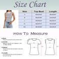 thumbnail image 3 of YAYUBA Yellow Crop Top for Women Women's Sleeveless Ribbed High Neck Slim Fit Striped Tank Top Summer Going Out Clothes Outfits 2026, 3 of 5