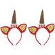 thumbnail image 5 of EeaseMX 2 unids festivo unicornio diadema encantadora fiesta tocado decoraciones fiesta, 5 of 7