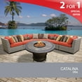 thumbnail image 2 of Catalina 6 Piece Outdoor Wicker Patio Furniture Set 06e, 2 of 6