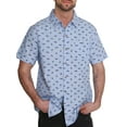 thumbnail image 4 of Pacific Marlin Men's Short Sleeve Hawaiian Woven Shirt, 4 of 4