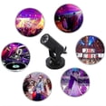 thumbnail image 2 of Foco de luz LED RGBW de 1 W para escenario, giratorio, para fiestas, DJ, discotecas, DMX, 2 of 4