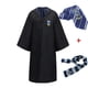thumbnail image 3 of Capa para niños adultos, disfraz de Halloween, conjunto de sombrero, corbata y bufanda de la Escuela Harris de Magia y Hechicería, 3 of 5