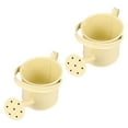 thumbnail image 3 of Shisuyan 2pcs Creative Watering Tin Simple Watering Pot Durable Iron Sprinkling Kettle, 3 of 8