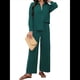 thumbnail image 1 of Conjuntos de Dos Piezas para Mujer, Conjunto de Verano 2025, Conjunto Informal para Playa, Vacaciones, Chándal de Verde XL, 1 of 7